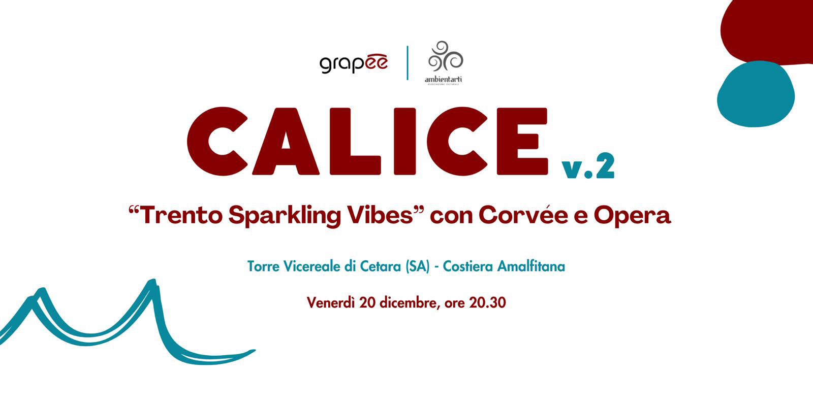 Calice V2, appuntamento del 20 dicembre